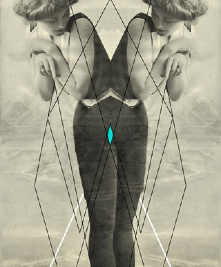 Frileuse, 2013, <br />
Digital print on paper, 55x120 cm